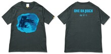 ONE OK ROCKとタワーレコードコラボTシャツのデザイン。