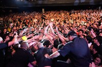 X JAPANのライブの模様。