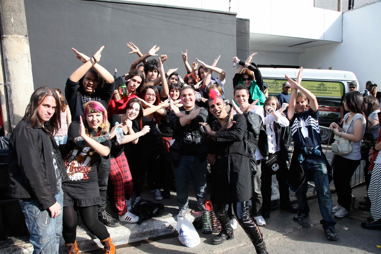 ブラジルのX JAPANファン。