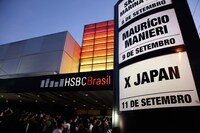 X JAPANのブラジル公演が行われたサンパウロ・HSBC Brasil。