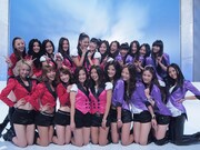 E-Girls（Dream、Happiness、FLOWER）の収録オフショット。