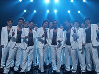 EXILEの収録オフショット。