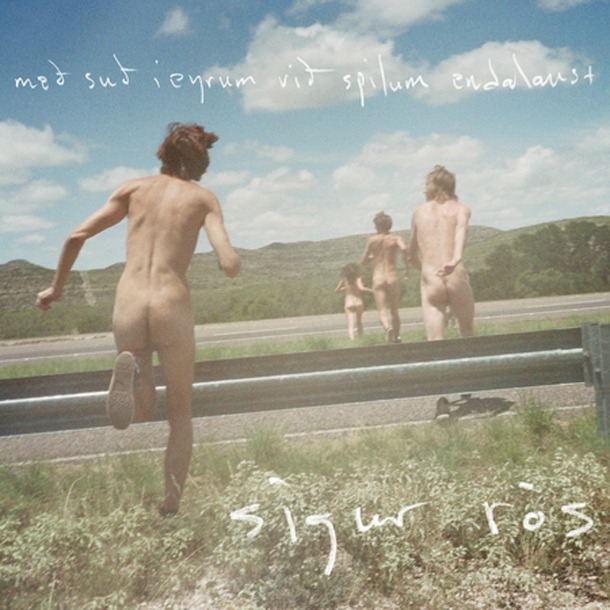 SIGUR ROSのアルバム「残響」のジャケット。