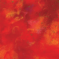 ミニアルバム「W」は宇宙をイメージした“青”と太陽をイメージした“赤”（写真）の世界を同時に堪能できるリバーシブルジャケット仕様。