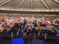 SCANDALは今月上旬に初のアジアツアーを開催したばかり。写真は香港公演の模様。