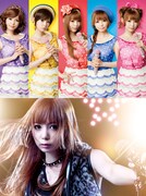 写真上は5色の「ShoCoCoワンピース」を着たしょこたん。