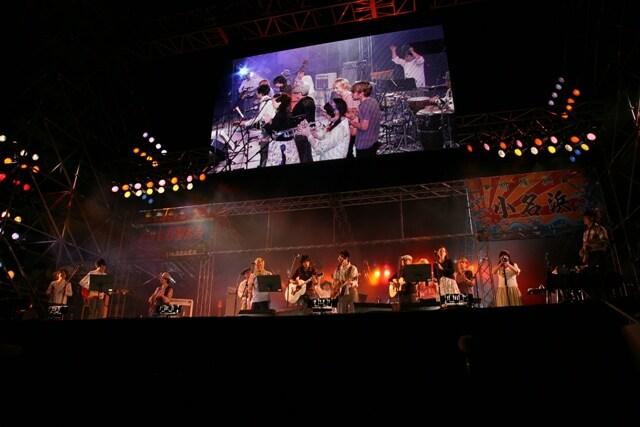 くるり、TAKUMA（10-FEET）、フジファブリック、細野晴臣、マイア・ヒラサワ、斉藤和義による「リバー」のセッション。