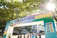 横浜スタジアムの様子（写真：Terumi Fukano）。 (C)AIR JAM 2011