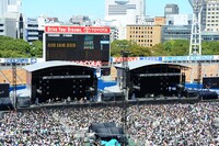 横浜スタジアムの様子（写真：Yuji Honda）。 (C)AIR JAM 2011