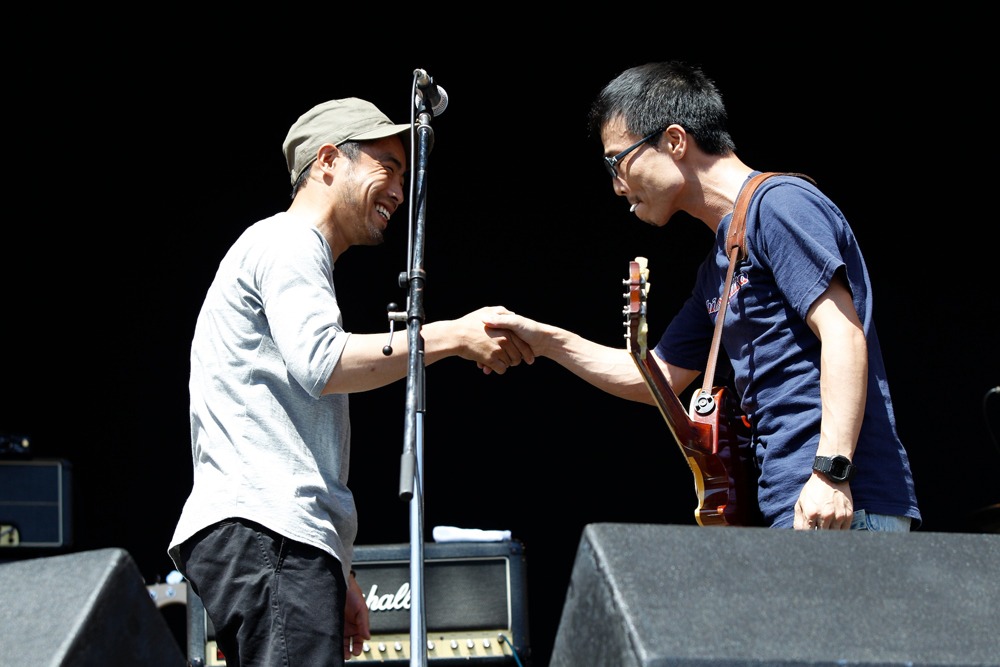 磯部正文バンド（写真：Tsukasa Miyoshi） (C)AIR JAM 2011