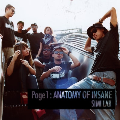 アルバム「Page 1 : ANATOMY OF INSANE」ジャケット
