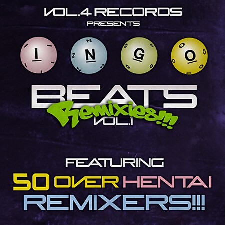 無料配信リミックスアルバム「INGO BEATS REMIXES!!!」ジャケット