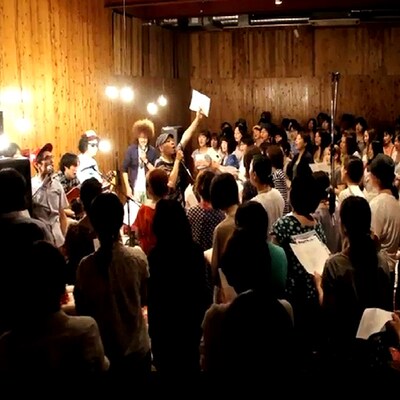 「確率の夜、可能性の朝」レコーディング風景