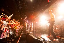 写真は9月30日に心斎橋CLUB QUATTROで行われたEGO-WRAPPIN'のライブの様子。