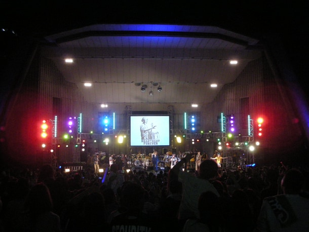 「Soul Rebel 2011~Tribute to Shinji Man」のステージの模様。