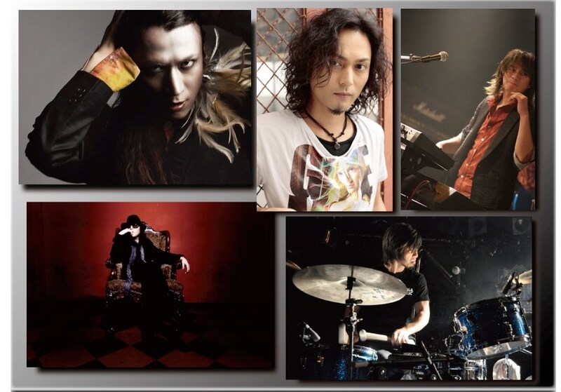 「SIDEWALK ARTIST ROOM PRESENTS SPIN ME ROUND! ～80's Freak～」参加アーティスト。左上から時計回りにtezya、原田喧太、都啓一、サンコンJr.、TAKASHI。