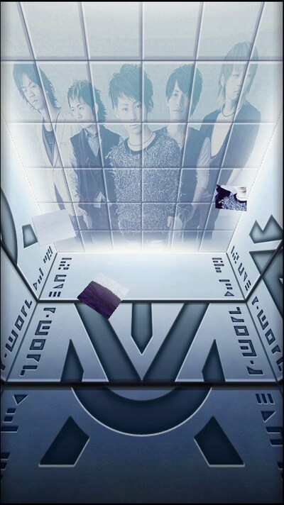 UVERworldのアプリ「Neo SOUND CUBE」サンプル画像。