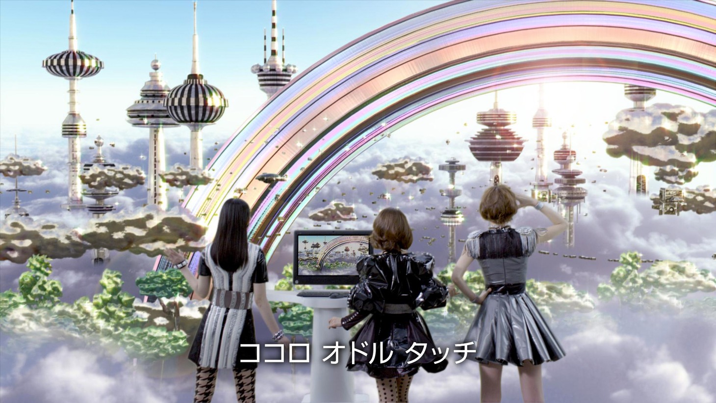 写真は「HPサポートエンジェルNEXT タッチ篇」の1シーン。