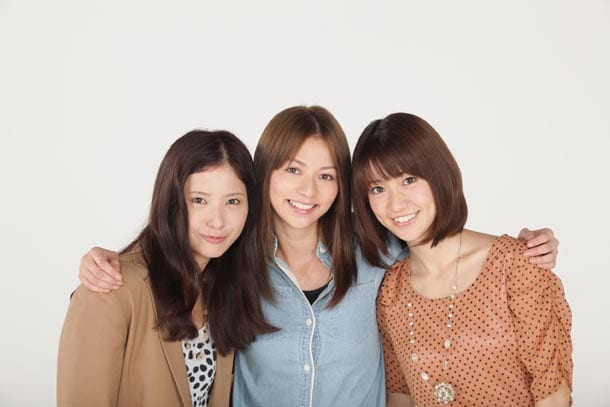 「私が恋愛できない理由」に出演する吉高由里子、香里奈、大島優子（写真左より）。
