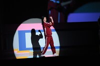 ジャージに着替えて登場した松井珠理奈。