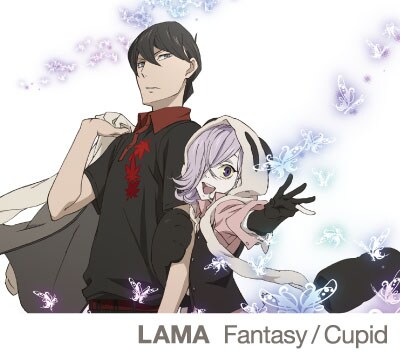 LAMA「Fantasy / Cupid」期間限定盤ジャケット（写真）には、アニメ「UN-GO」のキャラクターが登場。（c）「UN-GO」製作委員会