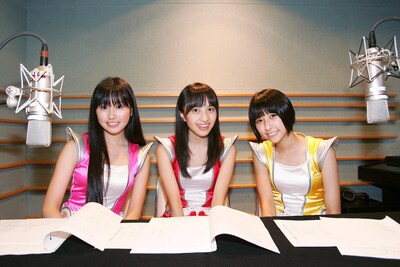 「UFIの未確認ラジオ」収録の様子。(C)「ウレロ☆未確認少女」製作委員会