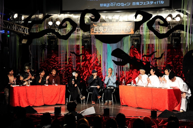 さまざまなお悩みが寄せられた「＜祭ノ巻＞ -怒髪天神堂～百鬼予言の館～」の様子。