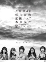 東北6県の読売・毎日・産経新聞で展開されている、AKB48メンバー5人を起用した新聞広告。