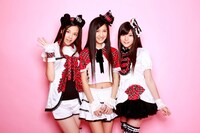 ChocoLe。写真左から玉川来夢、橋本楓、高橋胡桃。