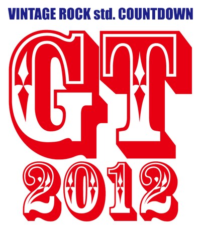 「VINTAGE ROCK std. COUNTDOWN "GT2012"」ロゴ