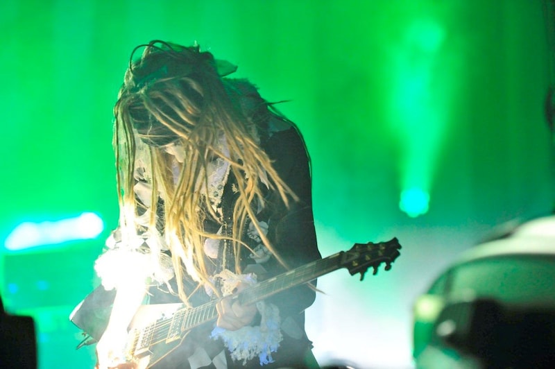 HYDEに「もっとカワイイと思ってたんだけど……」と言われたK.A.Z(写真は10月22日のもの)。