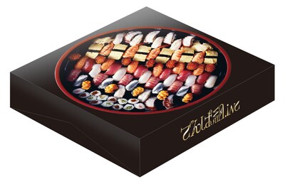 写真は本日12月14日にリリースされた1stアルバム「ねぇきいて？ 宇宙を救うのは、きっとお寿司…ではなく、でんぱ組.inc！」超豪華初回限定盤のお寿司型ボックス。