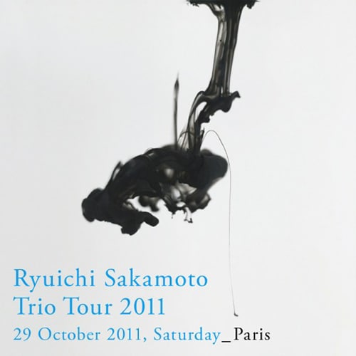 配信ライブアルバム「Ryuichi Sakamoto: Trio Tour 2011 - 29 October 2011, Saturday - Paris」ジャケット