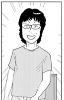 中川いさみの筆による浦沢直樹。