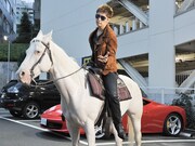 GACKT「Graffiti」PVで白馬に乗って渋谷を疾走
