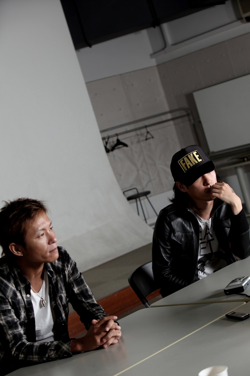 インタビューに応じてくれた玲央(写真左)と葉月(右)。