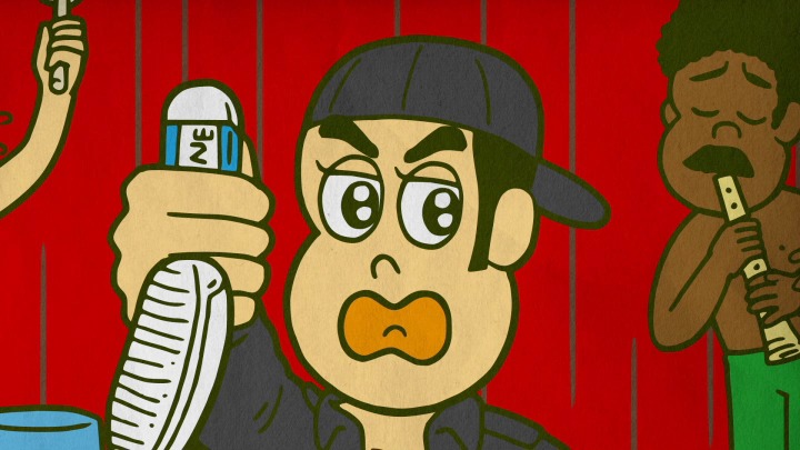 二次元化したヒャダイン。