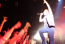 11月20日に行われた名古屋OZON公演でのMICRO。