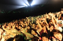 「HMV THE 2MAN ～金爆に貪欲編～『しょこたんとゴールデンボンバー』」の会場の様子。