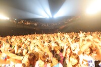 「HMV THE 2MAN ～金爆に貪欲編～『しょこたんとゴールデンボンバー』」の会場の様子。