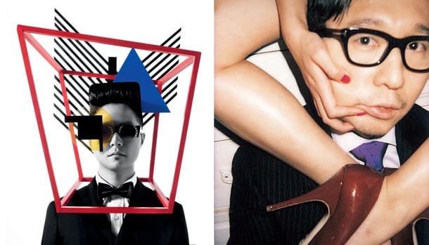 m-floのVERBAL（写真左）、☆Taku Takahashi（右）。