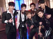 スタジオライブ収録時の2PM。