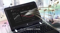 写真は「HPサポートエンジェルNEXT モバイル篇」の1シーン。