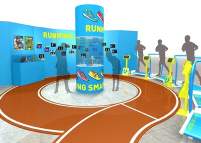 「SMAP SHOP 2011 RUNNING SMAP! in akasaka Sacas」店内イメージ