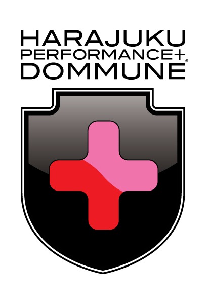 「HARAJUKU PERFORMANCE + DOMMUNE」ロゴ