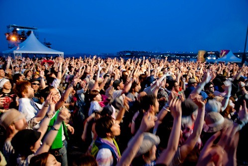 昨年の「GREENROOM FESTIVAL」の様子。