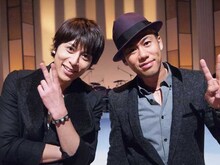 「eternal smile」を収録した際のCHEMISTRY。