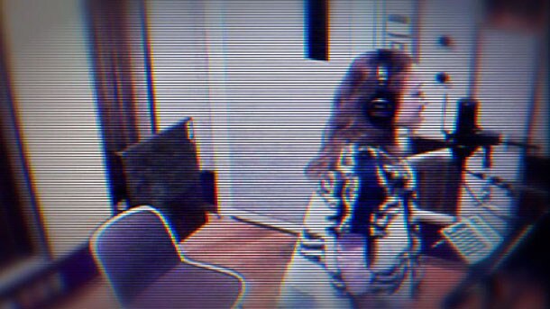 監視カメラが捉えたleccaのレコーディング風景。