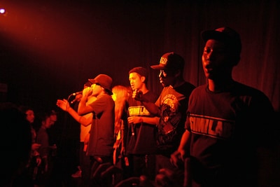 SIMI LABのリリースパーティ「SIMI LAB "Page 1 : ANATOMY OF INSANE" Release Party」からの1シーン。 Photo by Given