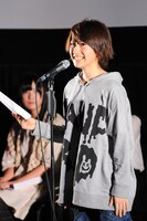 石田晴香（AKB48チームB）は「最近は声優になることを目標に、本を音読している。このチャンスを必ず掴みたい」と宣言。
